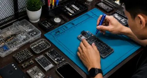Hitung Keuntungan Usaha Servis HP dan Analisis Risikonya